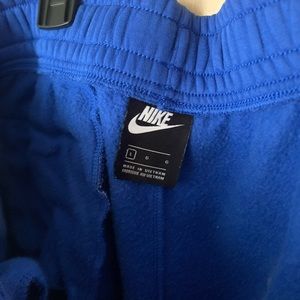 Nike athletic shorts 80% cotton 20% polyester